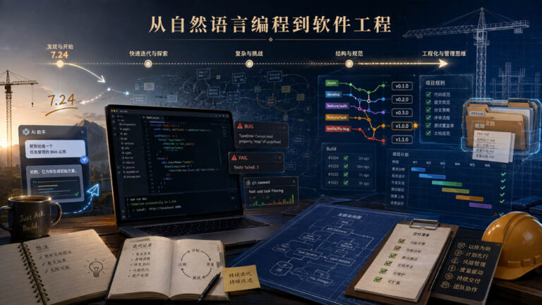 从“跟 AI 聊几句就能写程序”，到开始理解什么叫软件工程