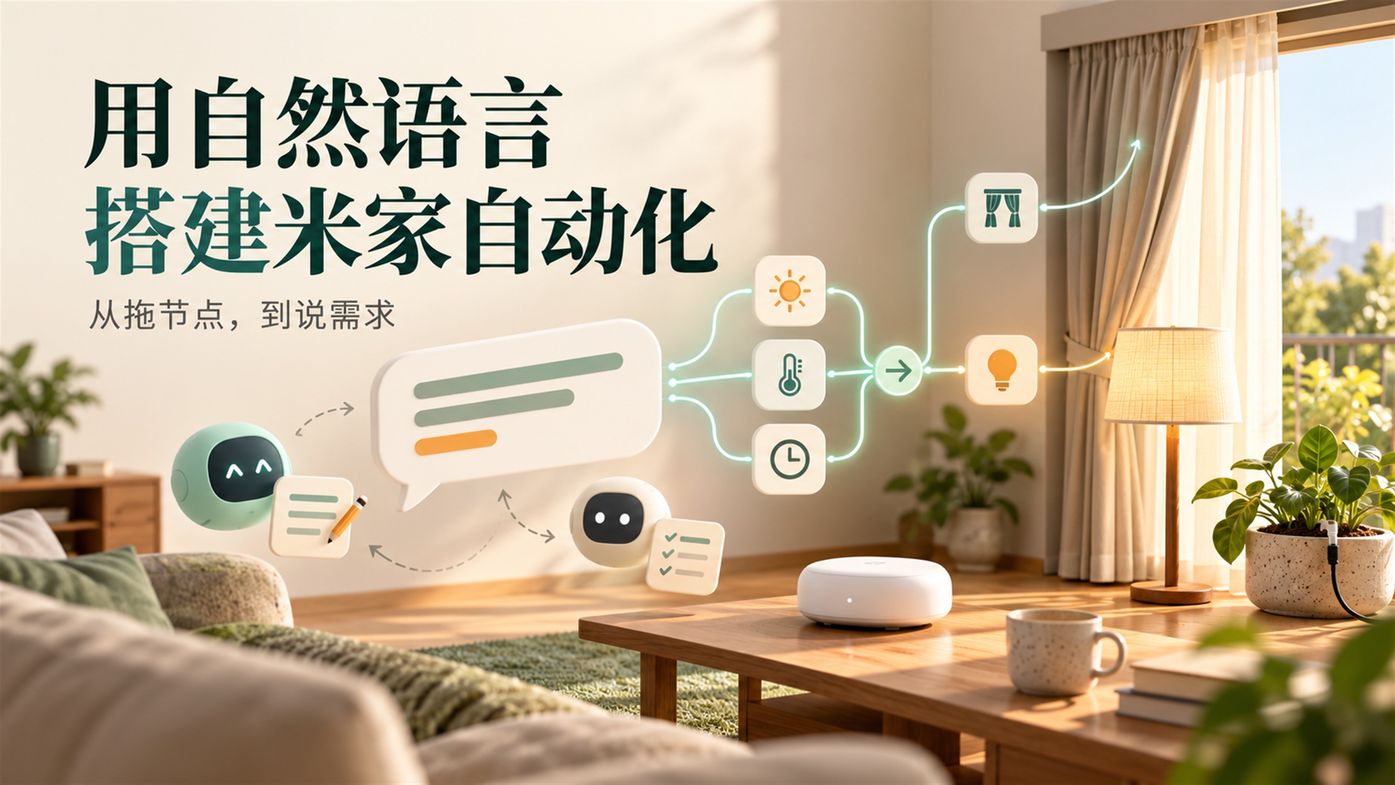 玩了米家自动化一年,我开始用自然语言搭建复杂联动